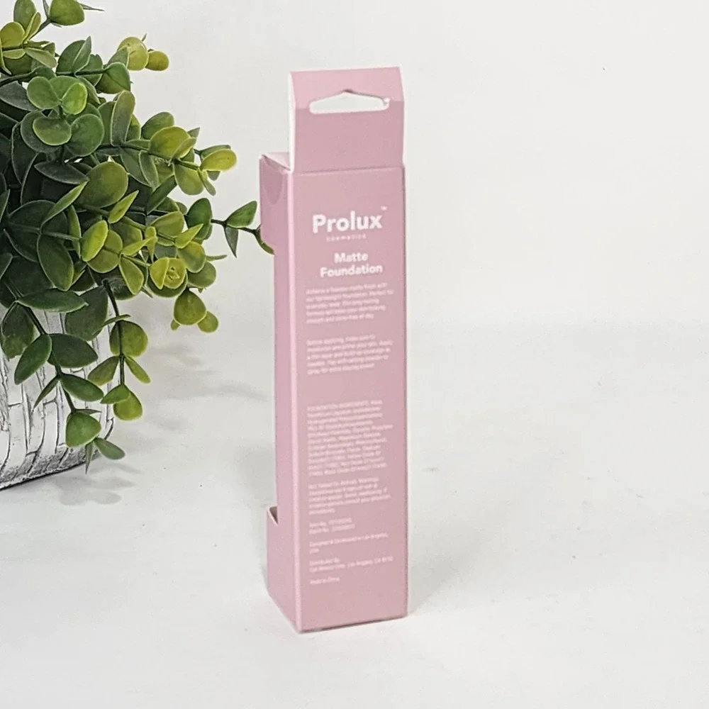 Prolux Cosmetics Matte Foundation Honey Shade - 1.35 fl oz / 40 mL - New